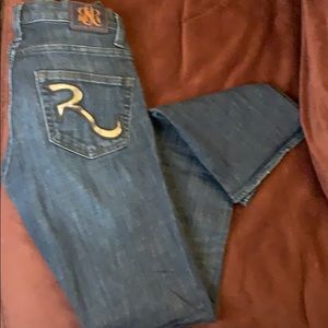 Rock and Republic dark wash jeans size 2